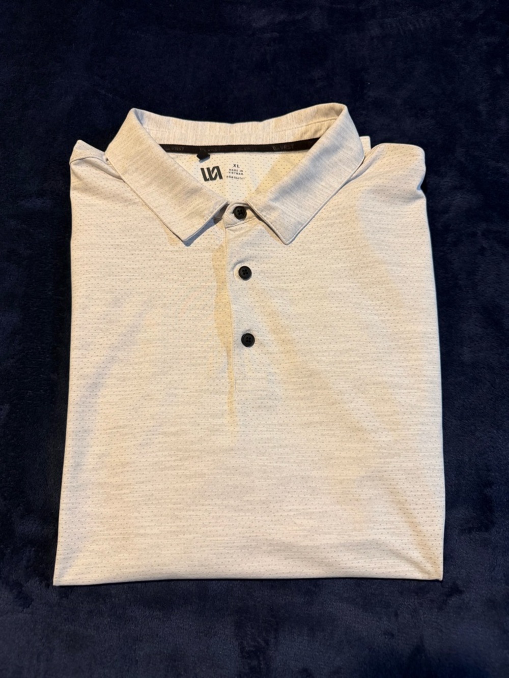 VRST Men’s Golf Pivot Heather Polo - Picture 8 of 8